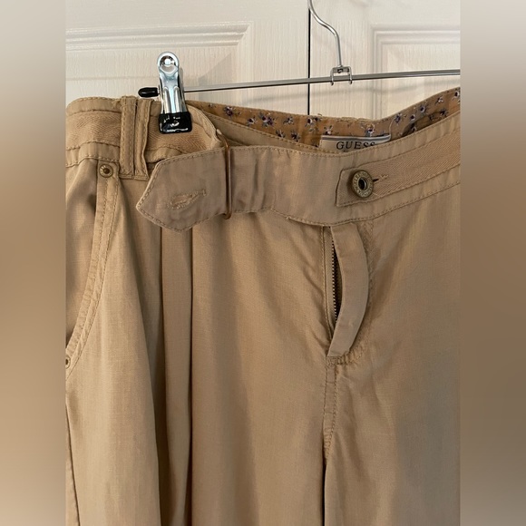 Guess tan lightweight pants size 32 - Picture 6 of 6